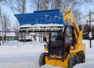 Отвал гидроповоротный для Bobcat